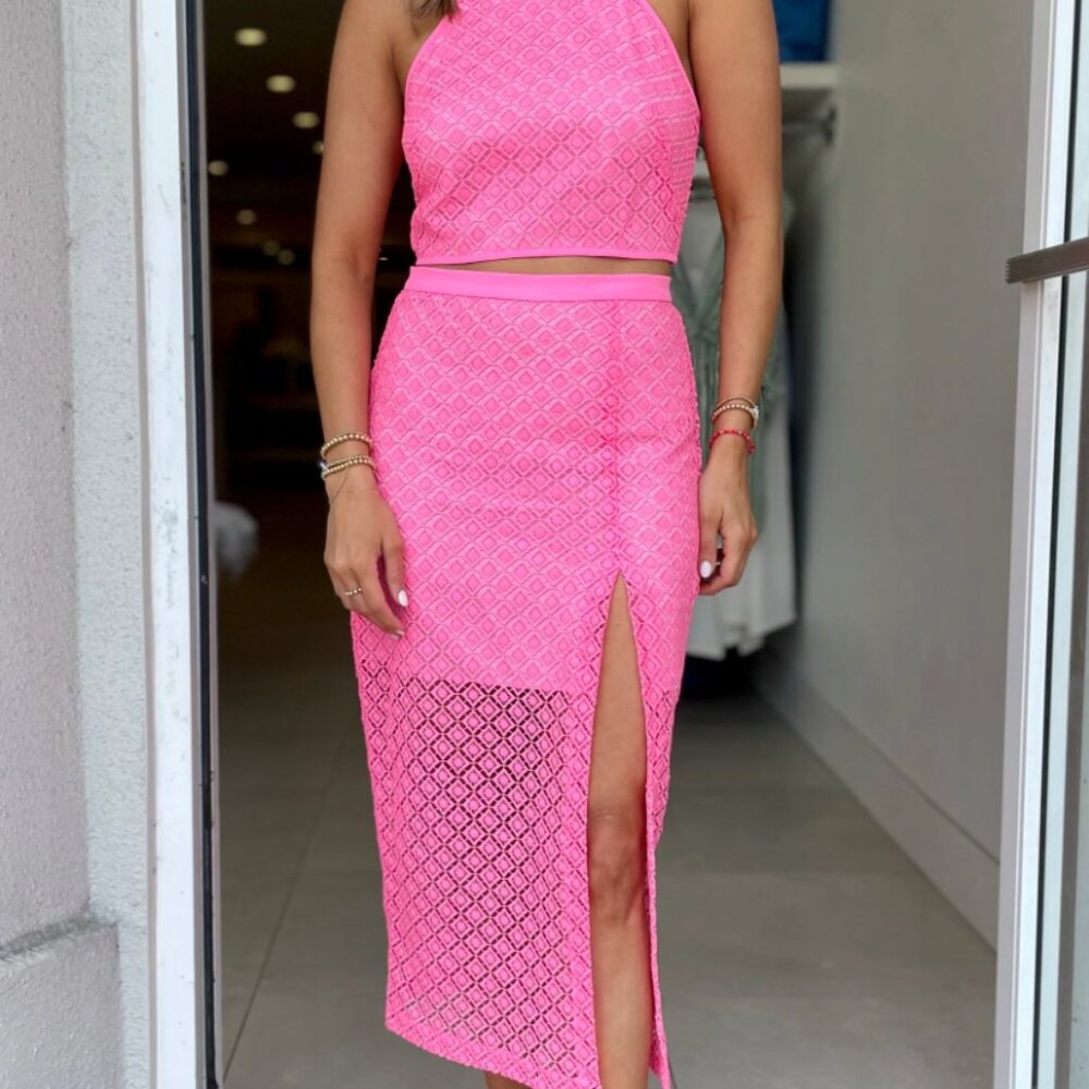 Amanda Uprichard Portman Top and Skirt Set